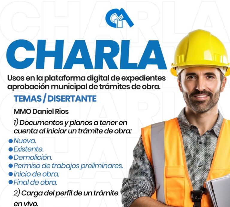 Charla: usos en la plataforma digital de expedientes