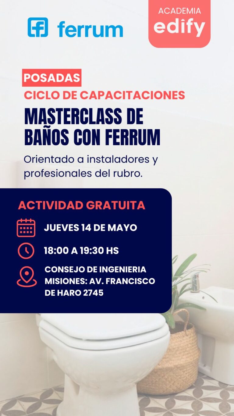 Masterclass de baños con FERRUM