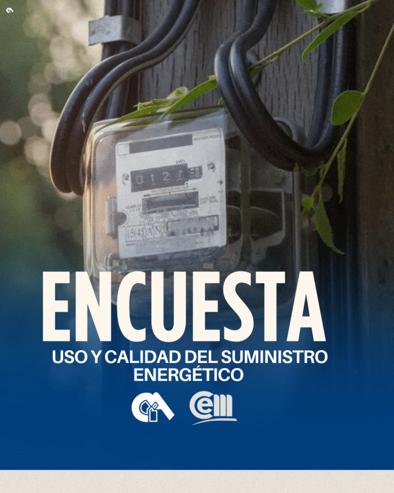 Encuesta CPIM-CEIRHA-CEM: Uso y Calidad del Suministro Energético